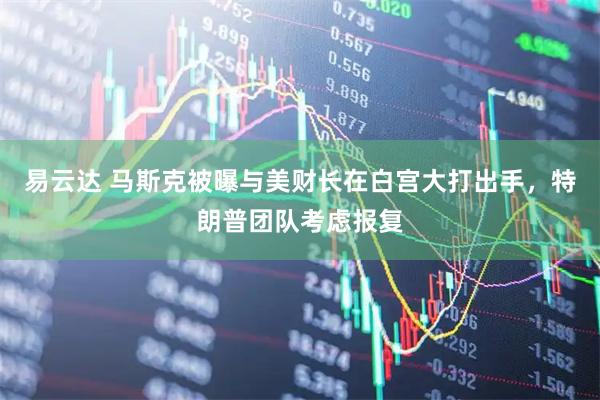 易云达 马斯克被曝与美财长在白宫大打出手，特朗普团队考虑报复
